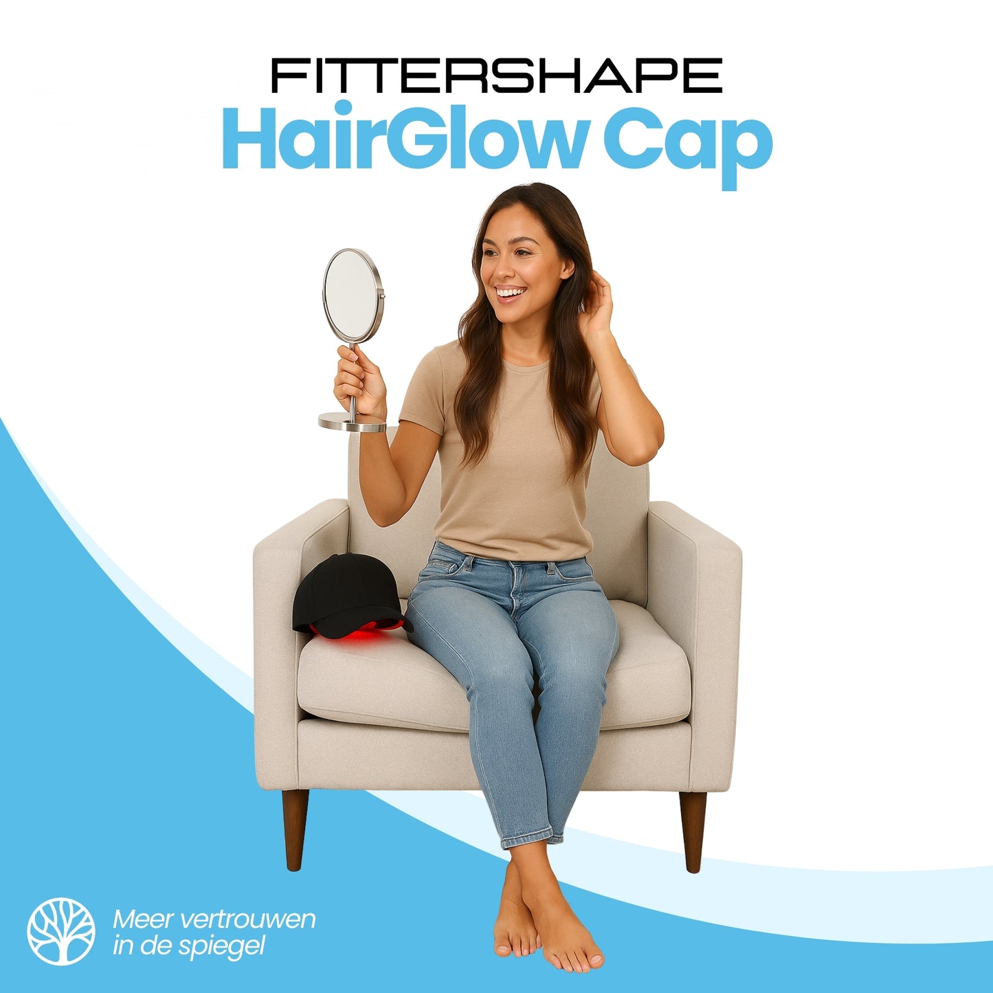 HairGlow Cap | Lichttherapie Muts – Voor Natuurlijke Haargroei