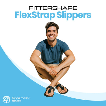 FlexStrap Slippers | Orthopedisch Comfort – Met Verstelbare Band
