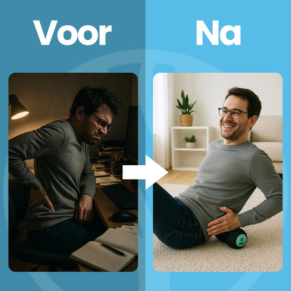 Fittershape VibraEase Roller | Diepe Spiermassage – Voor Sneller Herstel