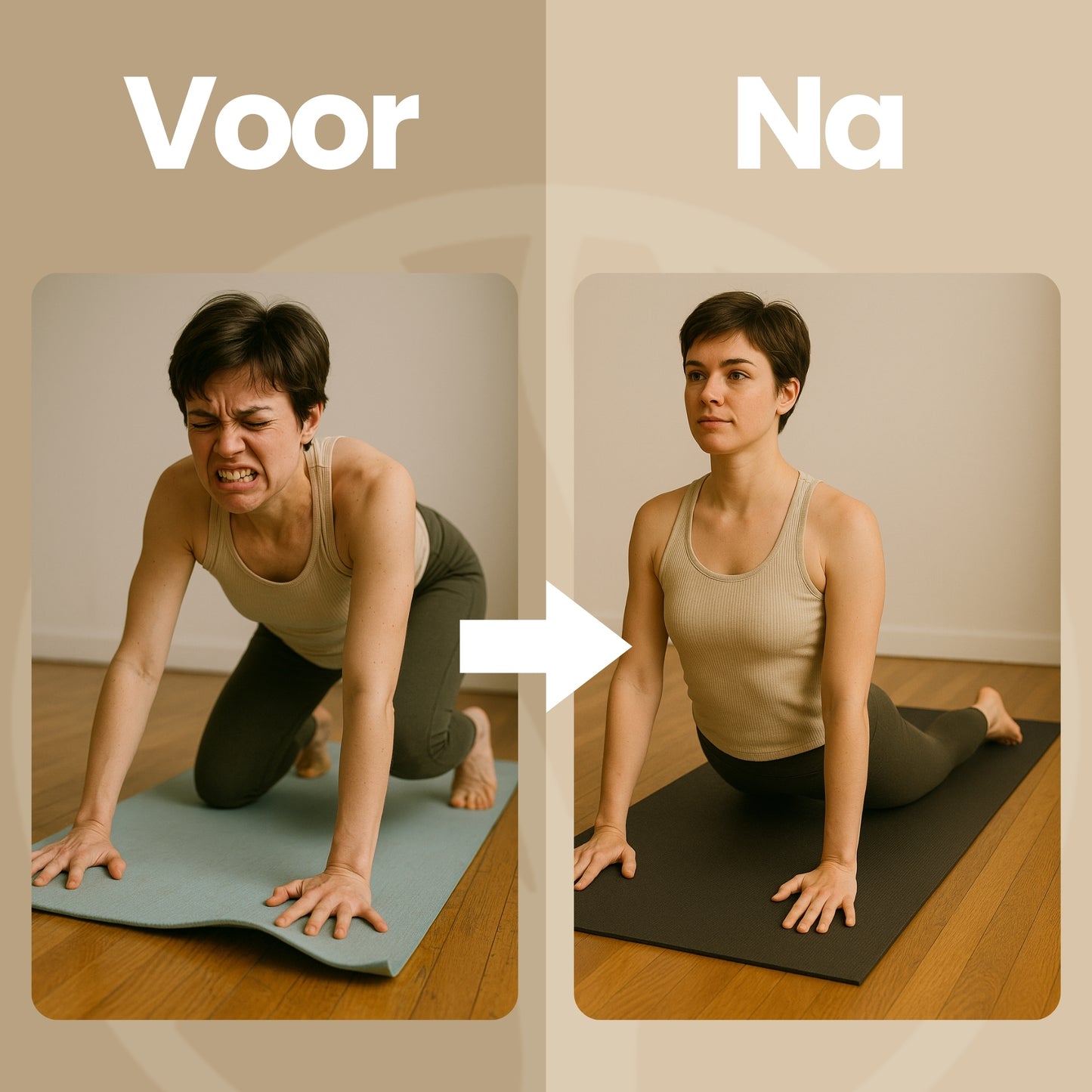 BalanceGrip Mat | Yogamat Met Extra Dikte – Voor Ondersteuning & Grip