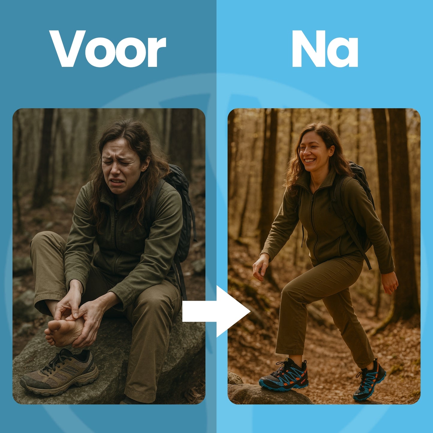 TrailEase | Orthopedische Wandelschoenen – Voor Pijnvrij Lopen