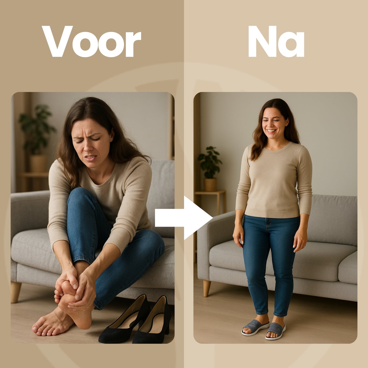 SoftWalk Sandalen | Orthopedisch Comfort – Voor Gevoelige Voeten