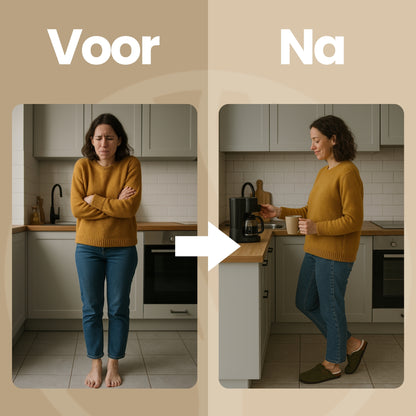 CozyStrap Slipper | Orthopedische Damespantoffel – Met Verstelbare Band