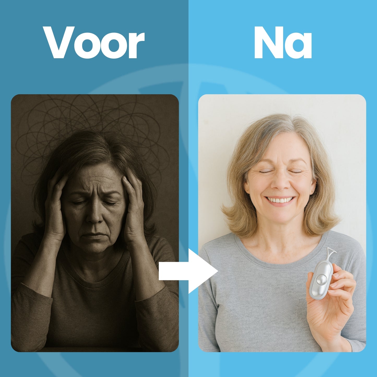 CalmWave Clip | Stressverlichter – Voor Ontspanning Onderweg