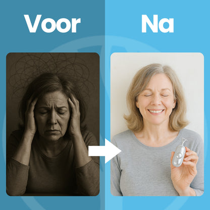 CalmWave Clip | Stressverlichter – Voor Ontspanning Onderweg