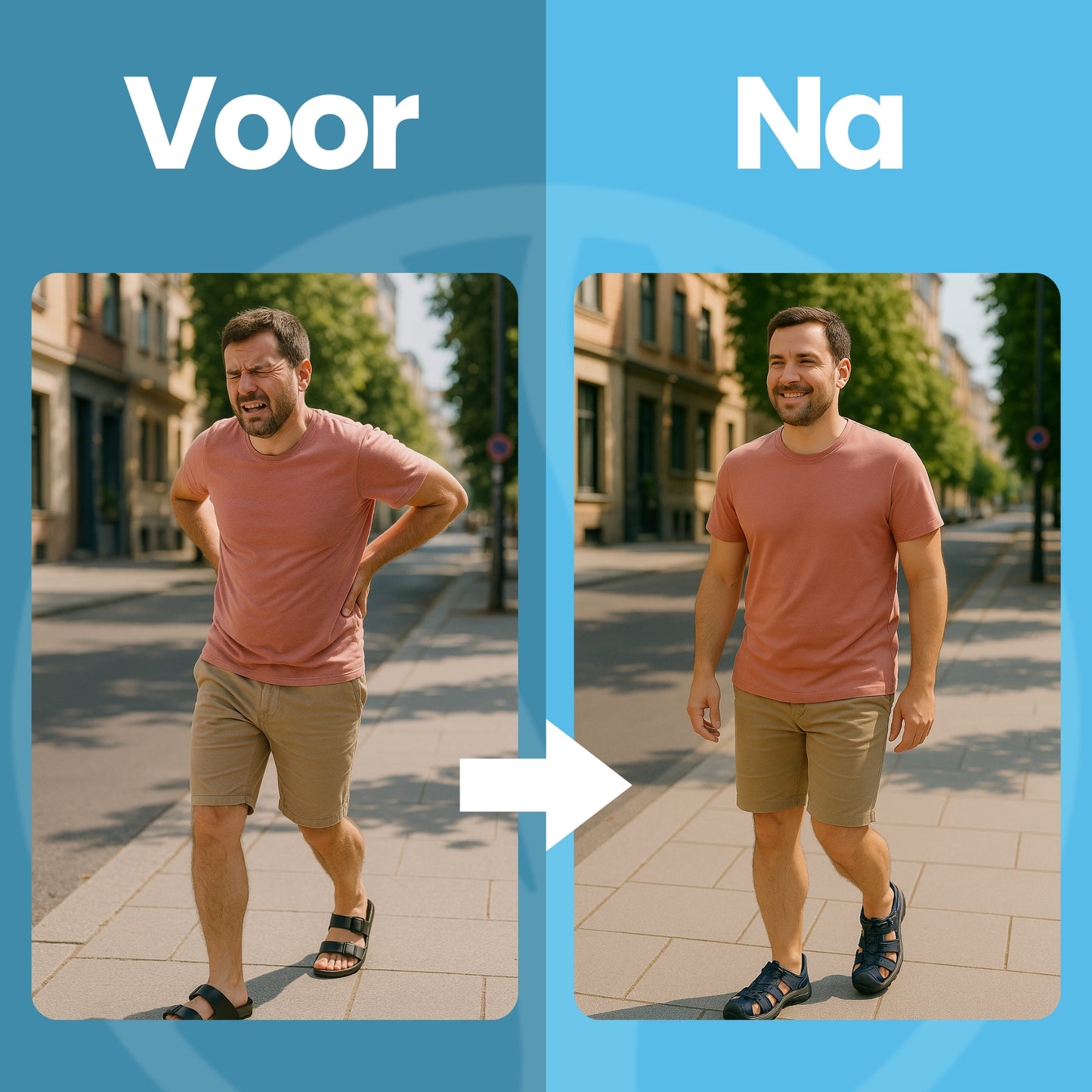 WalkBreeze Sandalen | Heren Comfort – Tegen Voet- En Hielpijn