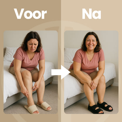 EasyStride Slippers | Orthopedisch Comfort – Met Klittenbandsluiting