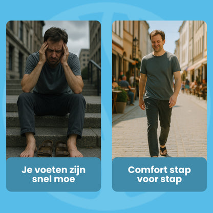 StepEase Slipper | Orthopedische Heren Teenslipper – Voor Extra Loopcomfort