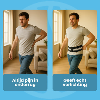 BackAlign Band | Rugbrace – Voor Lage Rug- & Zenuwpijn