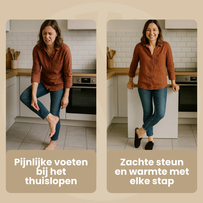 Fittershape CozyArch Pantoffels | Orthopedisch Comfort – Voor Thuisgebruik