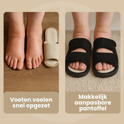 EasyStride Slippers | Orthopedisch Comfort – Met Klittenbandsluiting