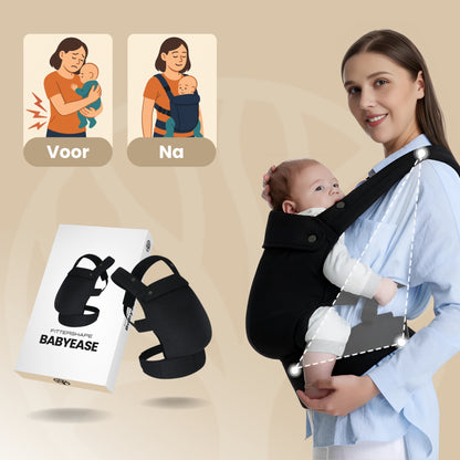 Fittershape BabyEase | Ergonomische Draagzak – Voor Comfortabel Dragen