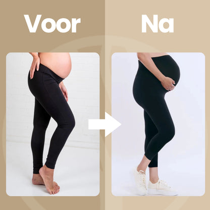 Fittershape MomEase Legging | Comfortabele Zwangerschapsbroek – Met Extra Buiksteun