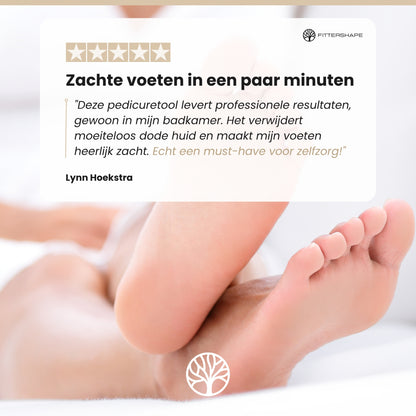 Fittershape SmoothStep Pro | Elektrische Voetvijl – Voor Gladde Hielen
