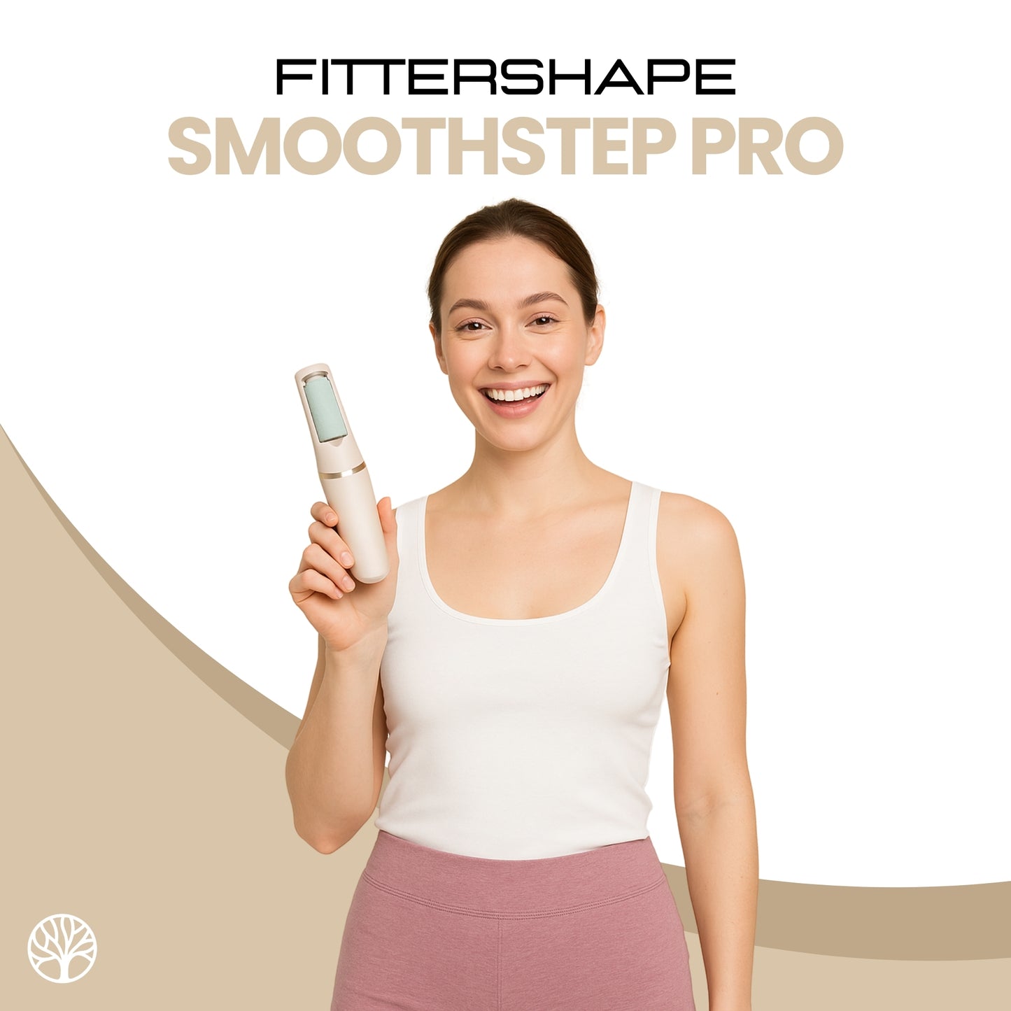 Fittershape SmoothStep Pro | Elektrische Voetvijl – Voor Gladde Hielen