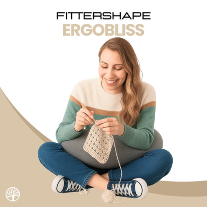 Fittershape Ergobliss | Ergonomisch Kussen – Voor Nek- en Rugondersteuning