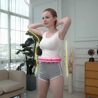Hula Hoop Fitness – Voor Thuisworkouts – Verstelbare Hula Hoop