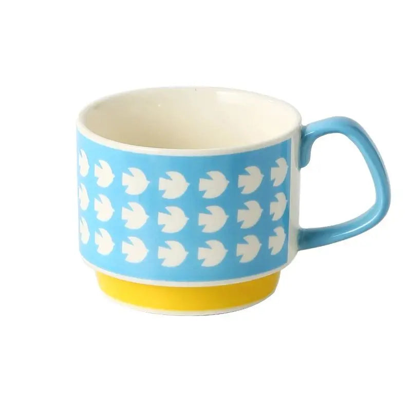 Mok met Appelmotief – Keramiek – Voor Koffie of Thee