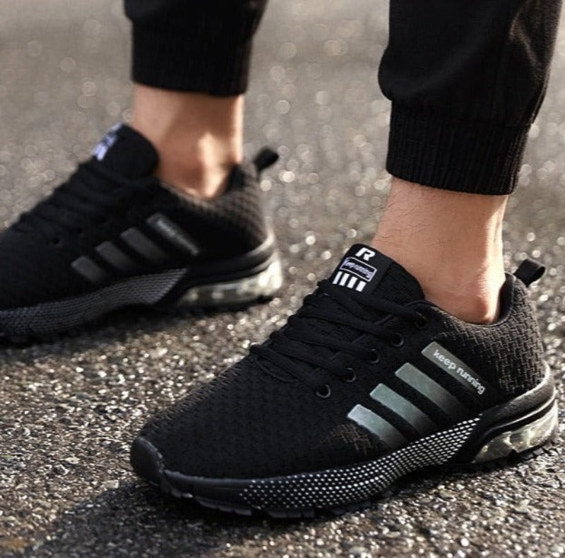 Hardloopschoenen voor heren – Ademend – Verhoogde zool – Voor sport
