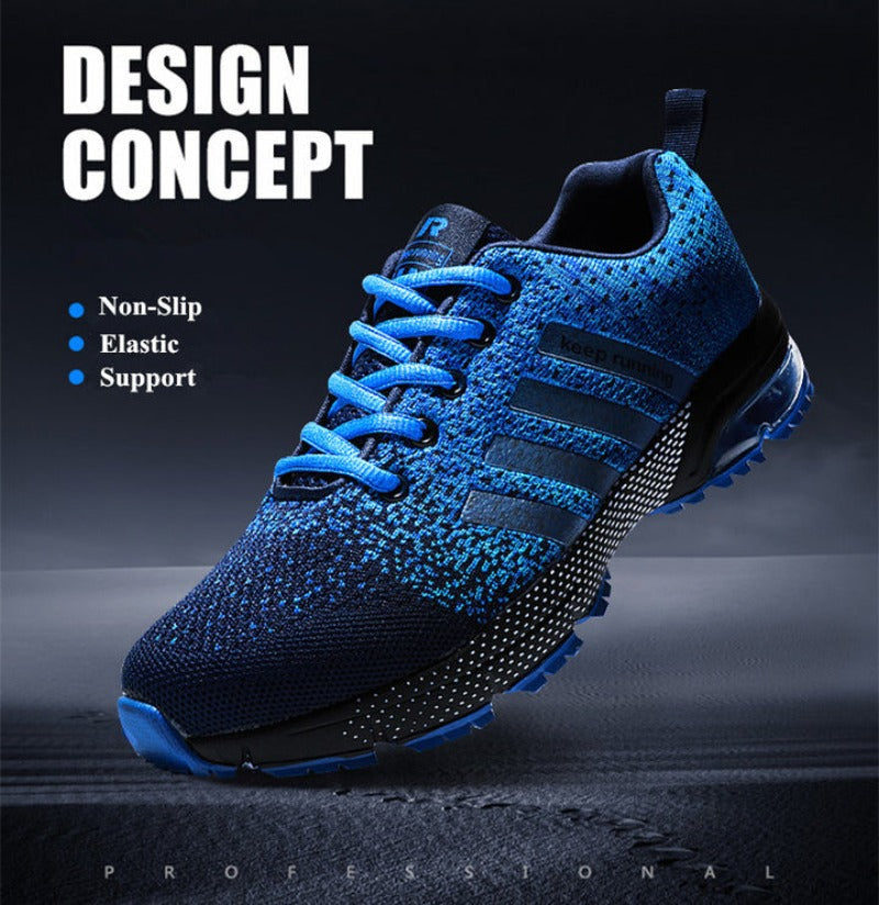 Hardloopschoenen voor heren – Ademend – Verhoogde zool – Voor sport