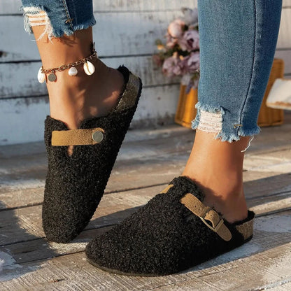 Pantoffels – Zacht en Warm – Met Gesp – Comfortabel en warm