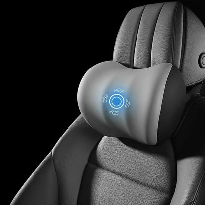 Auto Nek- en Lendensteun met Massagefunctie – Verstelbaar – Voor Comfort en Ondersteuning