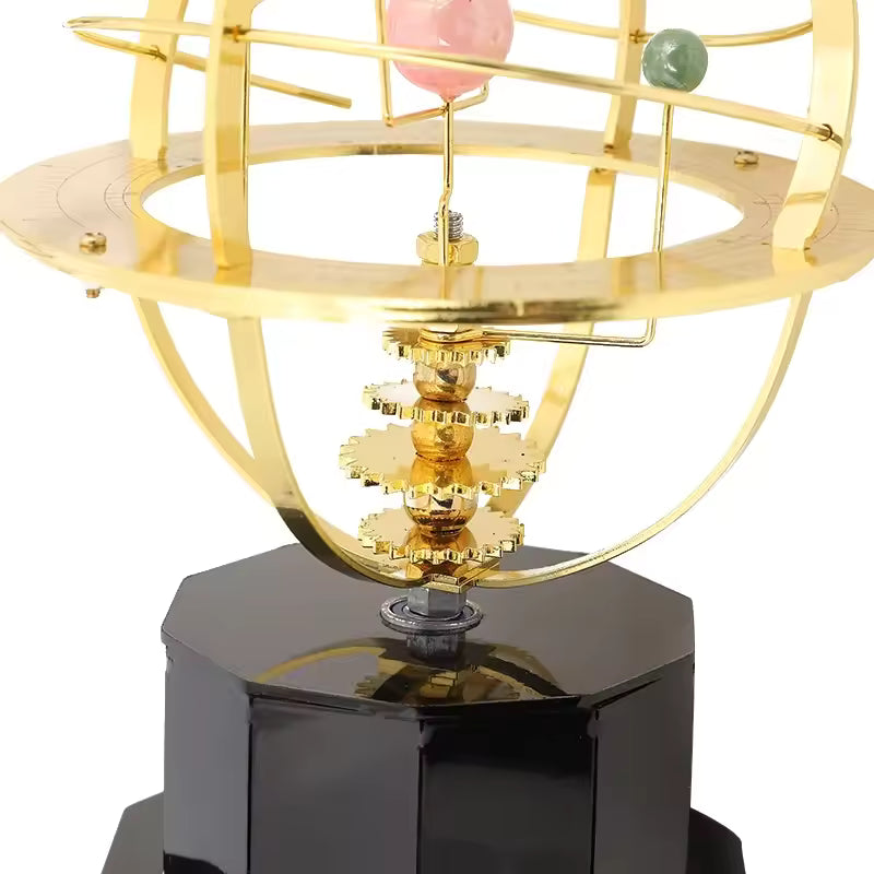 Aardbol met Beweging – Zonne- en Planetensysteem – Decoratief Model