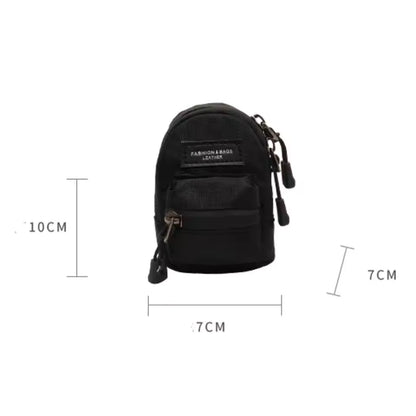 Mini crossbody Tas – Meerdere Ritsvakken – Verstelbare Koordschouderband