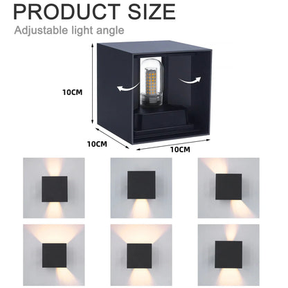 Wandlamp – Dubbele Verlichting – Sfeervolle LED Verlichting – Modern Design