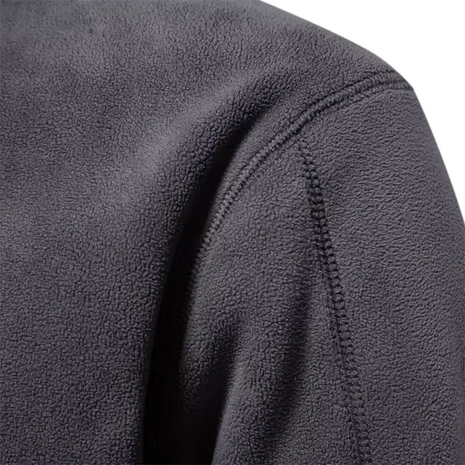 Heren Fleece Trui – Half Rits – Voor Koudere Dagen