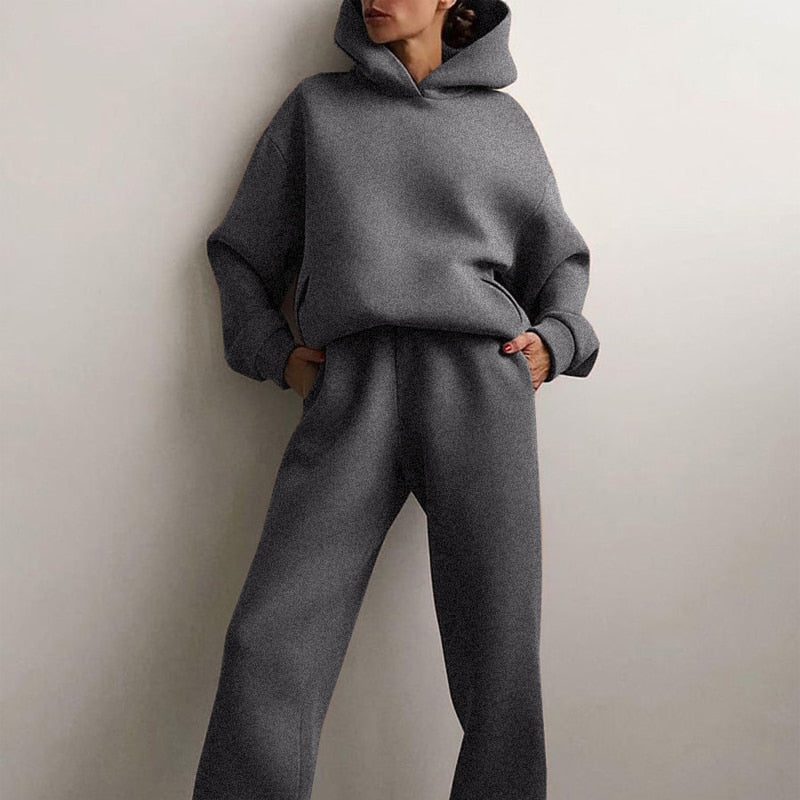 Hoodie Set – Zachte stof – Comfortabel – Voor dagelijks gebruik en ontspanning