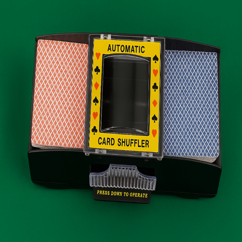 Automatische Kaartmixer – Voor Twee Stokken – Eenvoudig in Gebruik