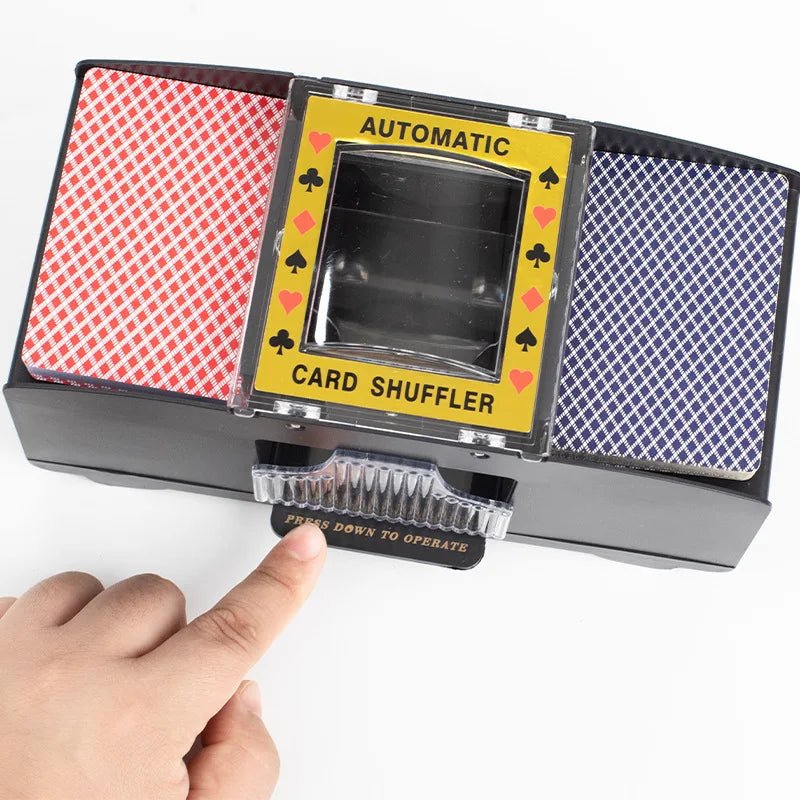 Automatische Kaartmixer – Voor Twee Stokken – Eenvoudig in Gebruik
