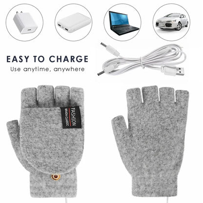 Verwarmde Handschoenen – USB Oplaadbaar – Voor Koude Dagen
