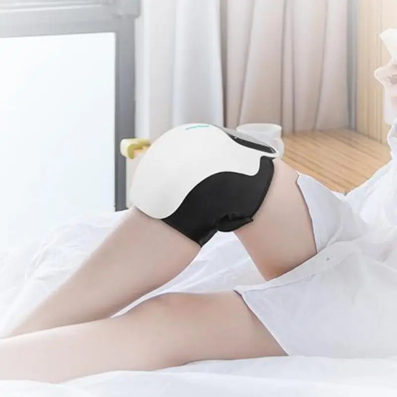 Draagbaar massageapparaat – Vibratie – Verwarming – Voor knie en spieren
