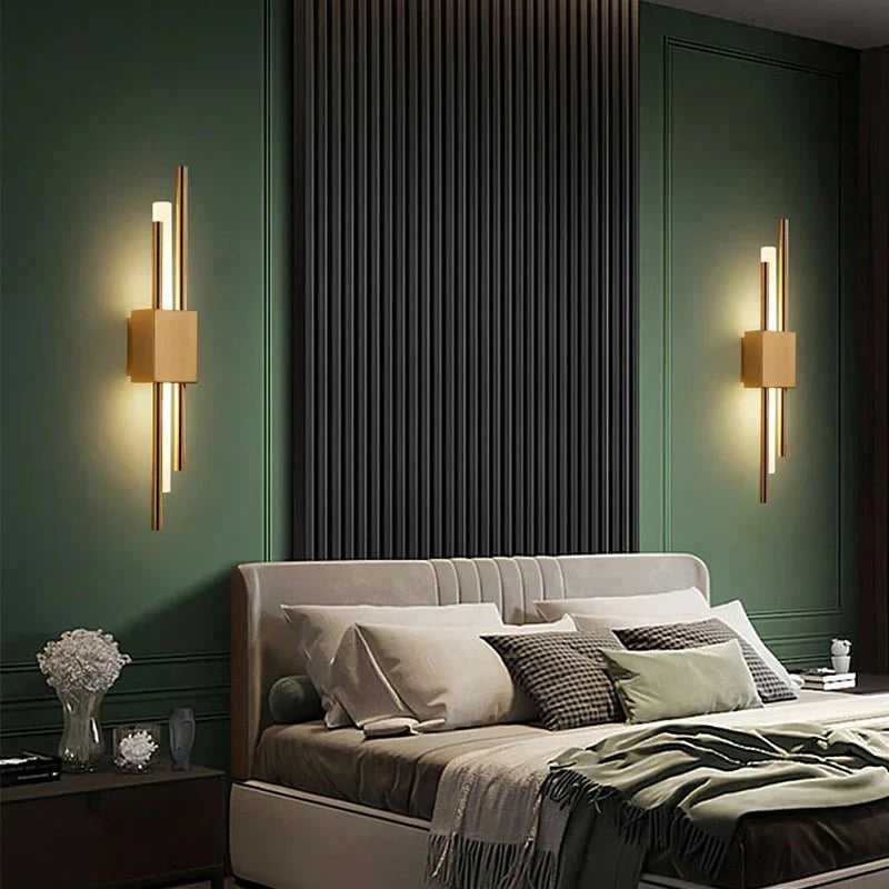 Wandlamp – Modern Design – LED Verlichting – Sfeervolle Sfeer – Voor Slaapkamer