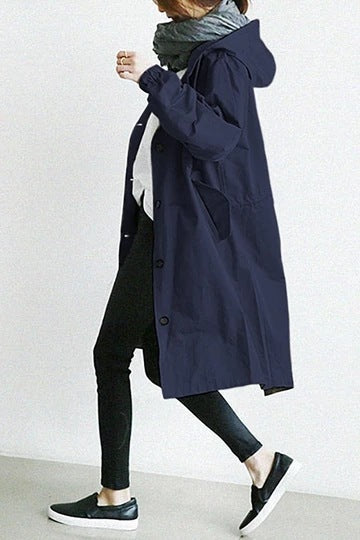 Waterdichte Trenchcoat – Voor Dames – Ademend en Comfortabel