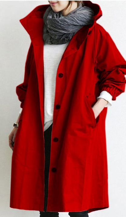 Waterdichte Trenchcoat – Voor Dames – Ademend en Comfortabel
