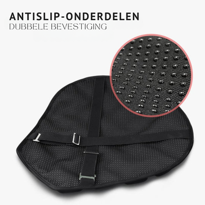Motorzitkussen – ergonomisch – voor extra comfort op motoren