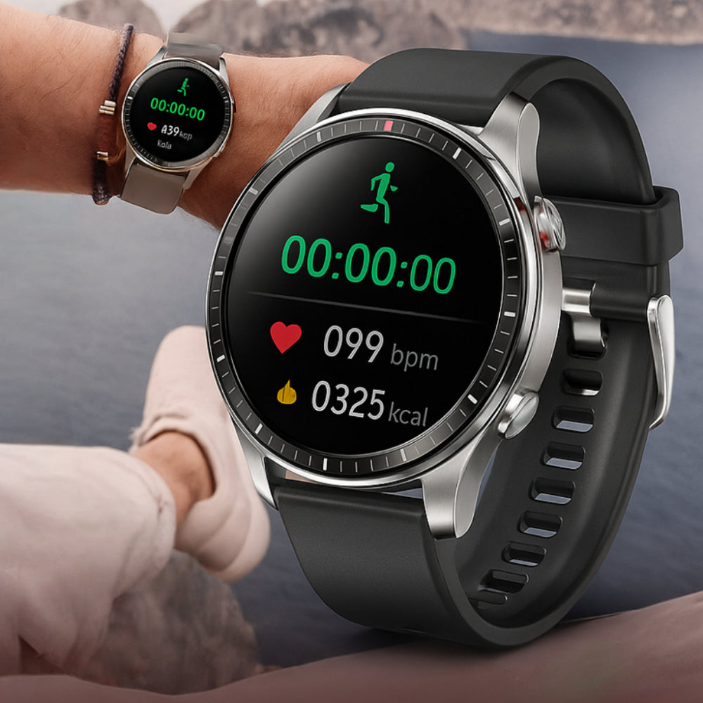 Smartwatch met EKG, Bloeddruk en Zuurstofmonitor – Fitness Tracker