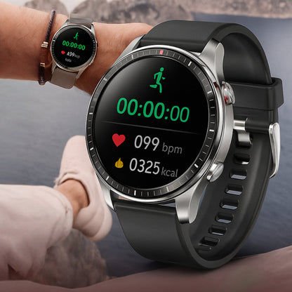Smartwatch met EKG, Bloeddruk en Zuurstofmonitor – Fitness Tracker