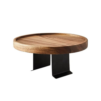 Houten Muurbevestigde Draagbare Bijzettafel – Voor Banken en Stoelen