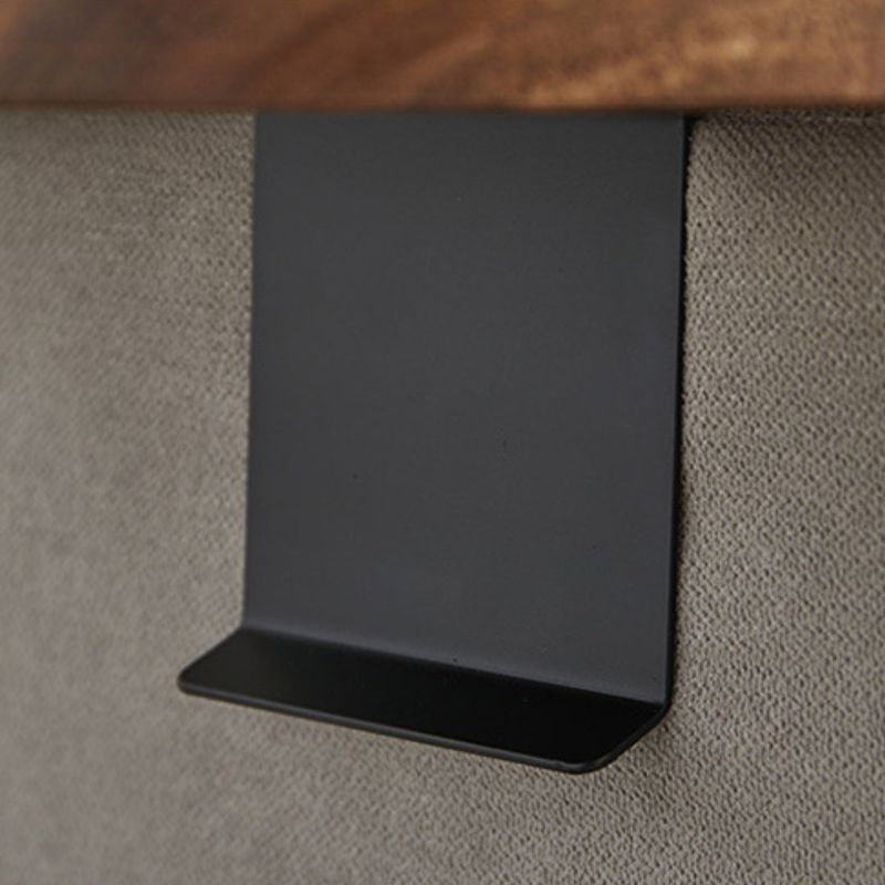 Houten Muurbevestigde Draagbare Bijzettafel – Voor Banken en Stoelen
