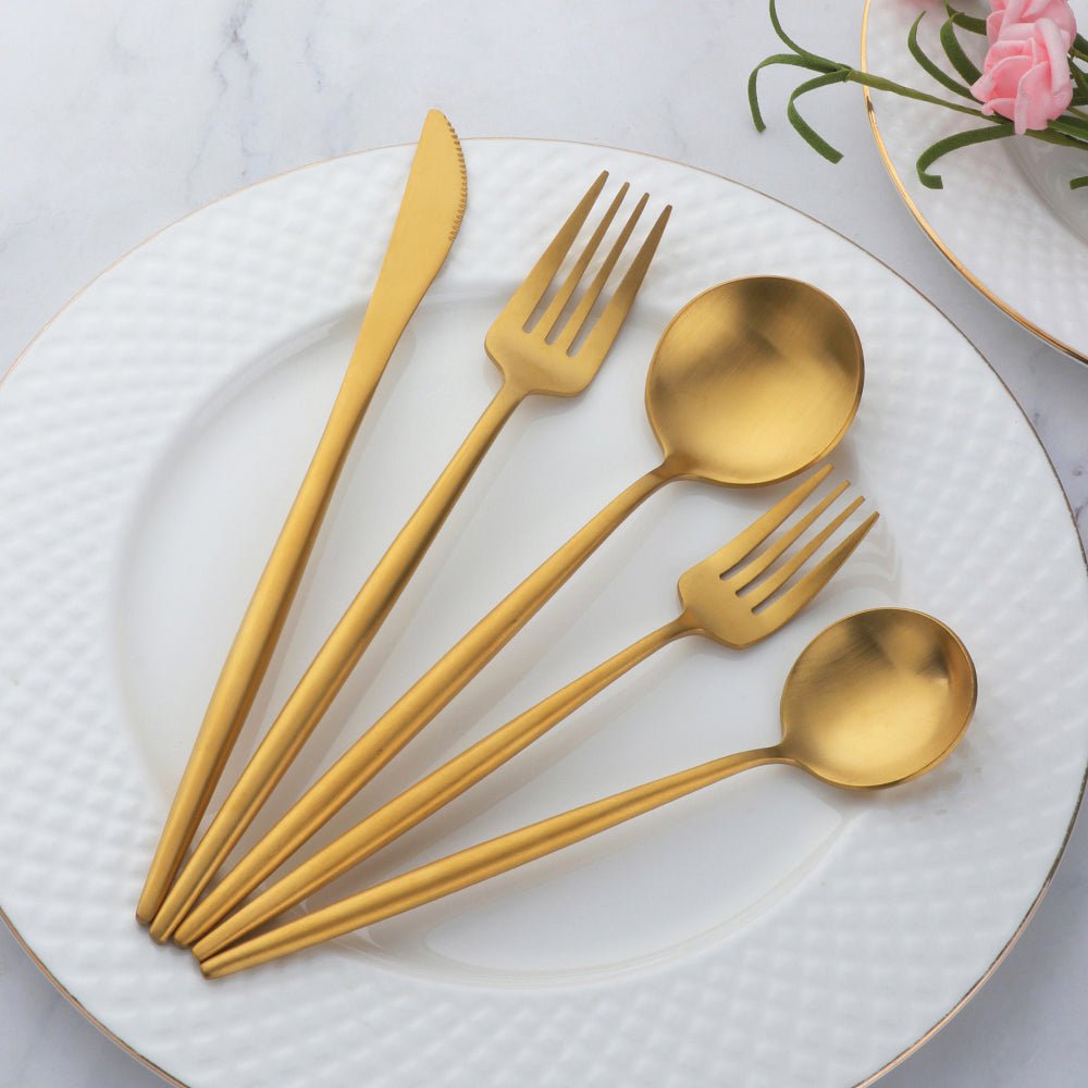 Bestekset – Modern Design – Roestvrij Staal – Voor Diner of Feest
