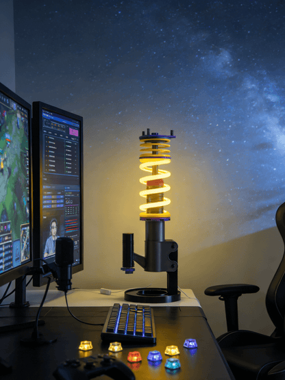 De Coilover Bureaulamp - Breng Het Circuit Naar je Bureau