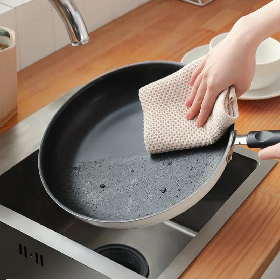 Wafeldoek – Zachte stof – Voor keuken en badkamer