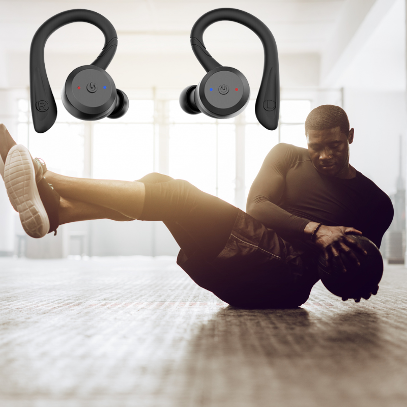 Bluetooth Sport Oortjes – Waterdicht – Oorkap ontwerp – Voor sport en outdoor