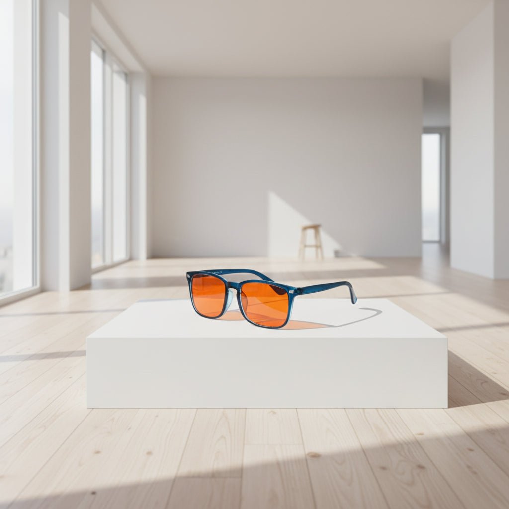 Sunglasses – Vierkante Montuur – UV-Bescherming voor Werk, Slaap en Gaming