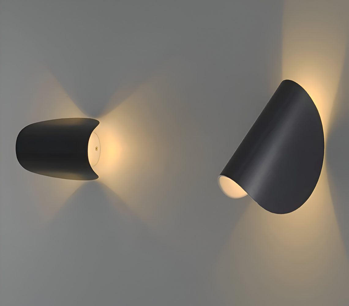 Wandlampen – Conisch ontwerp – Warm wit licht – Voor binnengebruik