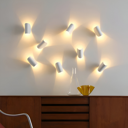 Wandlampen – Conisch ontwerp – Warm wit licht – Voor binnengebruik